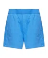 Dsquared2 Logo-embroidered Shorts In Blue