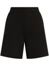 Dsquared2 Logo-embroidered Shorts In Black