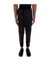 Dsquared2 Logo-embroidered Side-stripe Trousers In Black