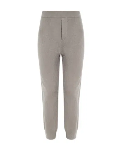 Dsquared2 Logo Embroidered Sweatpants In Gray