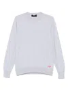 Dsquared2 Sweatshirt Mit Logo-stickerei In White