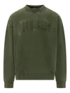 Dsquared2 Logo Printed Crewneck Sweatshirt In Green