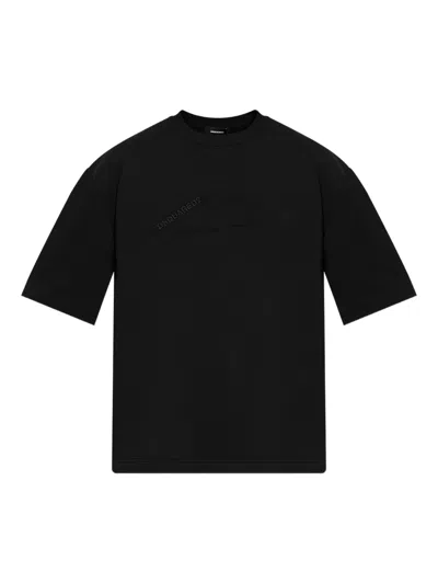 Dsquared2 Short Sleeve T-shirt In Black
