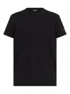 Dsquared2 Summer Lovers Embroidered Crewneck T-shirt In Black