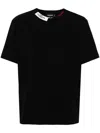 Dsquared2 T-shirt Mit Logo-stickerei In Schwarz