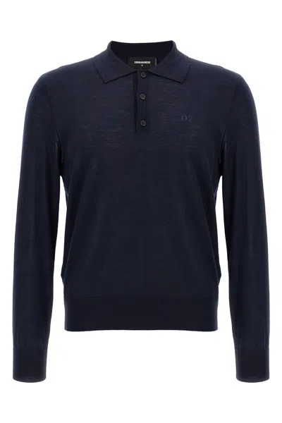 DSQUARED2 LOGO EMBROIDERY POLO SHIRT