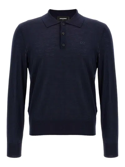 DSQUARED2 POLO - AZUL