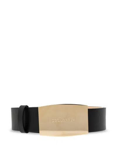 DSQUARED2 LOGO ENGRAVED BELT