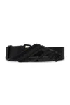 DSQUARED2 DSQUARED2 LOGO ENGRAVED BUCKLED BELT