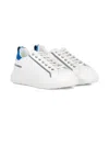 Dsquared2 Logo Glitter Sneakers In White