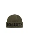 Dsquared2 Military Green Wool Hat