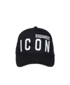 Dsquared2 Icon Baseball Hat In Black