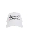 Dsquared2 Baseball Cap With Embroidered Logo In White