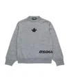 Dsquared2 Logo-jacquard Jumper In Gray