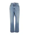 Dsquared2 Logo Jeans In Blue
