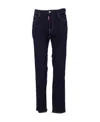 Dsquared2 Slim Indigo Denim With Logo Detailing In Blue
