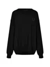 Dsquared2 D2 Statement Logo Knit Sweater In Black