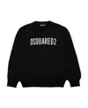 Dsquared2 Logo Knitted Sweater In Black
