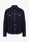 Dsquared2 Logo Label Denim Jacket