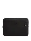 Dsquared2 Logo-lettering Laptop Case In Black