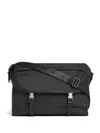 Dsquared2 Logo-lettering Messenger Bag In Black