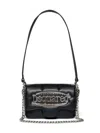Dsquared2 Logo-lettering Shoulder Bag In Black