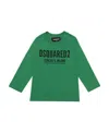Dsquared2 Logo Long Sleeve T-shirt In Green