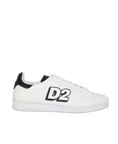 DSQUARED2 LOGO LOW UPPER BOARD SHOES