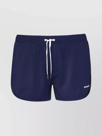DSQUARED2 LOGO MIDI SWIM SHORTS