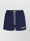 Dsquared2 Logo Navy Swim Shorts Midi In Blue