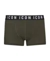Dsquared2 Logo Panties In Green
