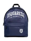 Dsquared2 Logo-patch Backpack In Blue