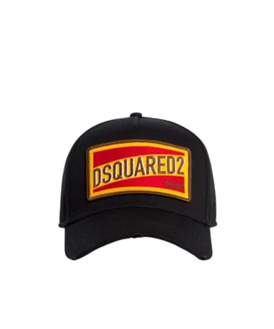 DSQUARED2 DSQUARED2 LOGO PATCH BASEBALL CAP