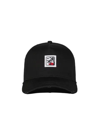 Dsquared2 Logo-patch Baseball Cap In Black