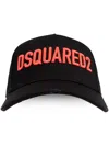 Dsquared2 Logo-patch Baseball Cap In Black