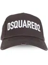 Dsquared2 Logo-patch Baseball Cap In Black