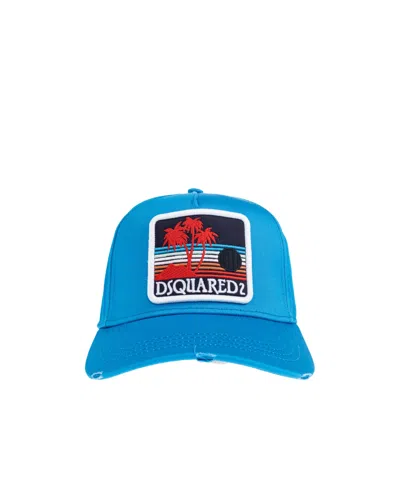 DSQUARED2 DSQUARED2 LOGO PATCH BASEBALL CAP