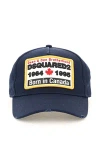 Dsquared2 Logo-patch Baseball Cap In Blue