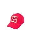 Dsquared2 Men's Bcm041505c00001 Canada Patch Cap | Bcm041505c000014065 In Red