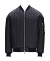 Dsquared2 Bomber Nylon Nero In Black