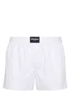Dsquared2 Logo-patch Boxers Shorts In White