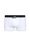 Dsquared2 Logo Patch Boxers In White/black