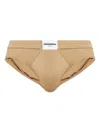 Dsquared2 Logo-patch Briefs In Neutral