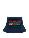 Dsquared2 Bucket Hat With Logo In Blue