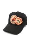 Dsquared2 Cotton  Rubber Hats In Black