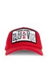 Dsquared2 Logo-patch Cap In Red