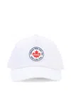 Dsquared2 Logo-patch Cap In White