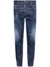 Dsquared2 Slim-fit Distressed Denim Pants In Blue