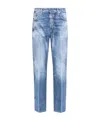 Dsquared2 Men's 642 Denim Cotton Jeans In Blue