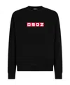 Dsquared2 Cool Fit Black Sweatshirt In Black